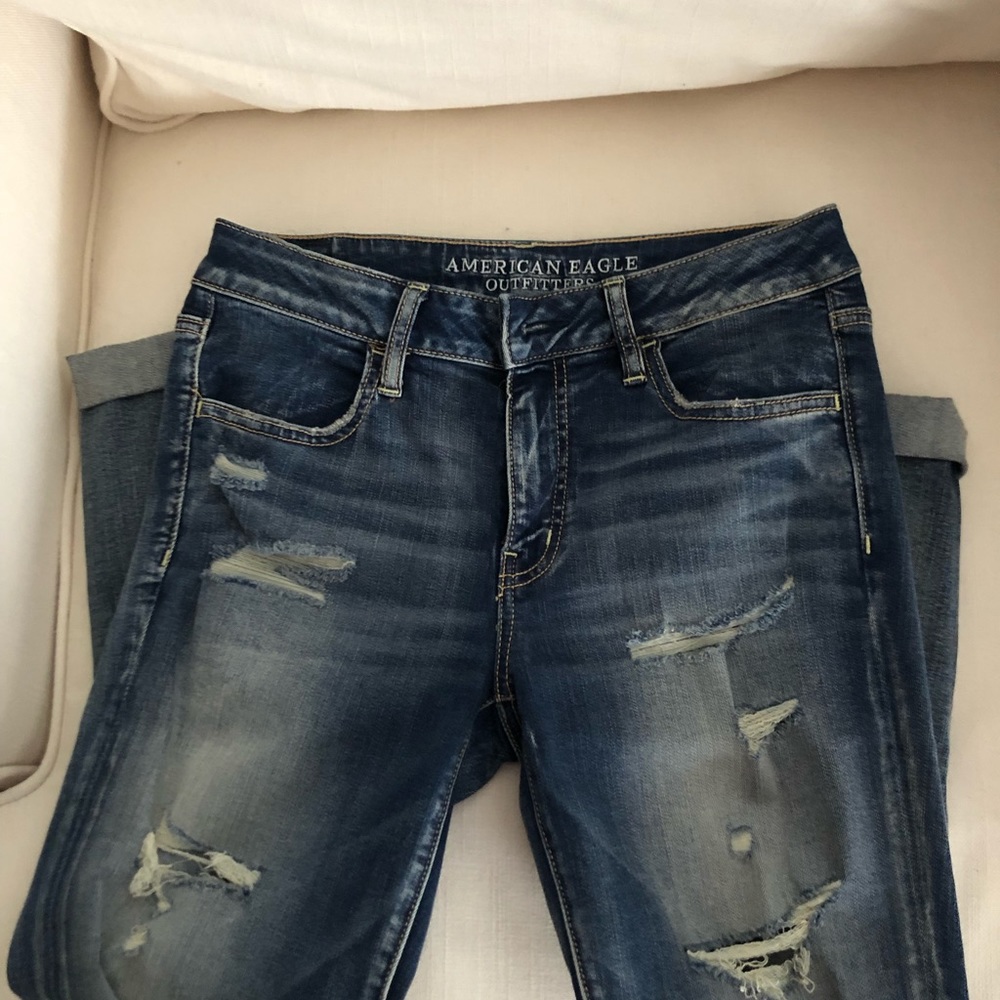 American Eagle Outfitters cropped denim